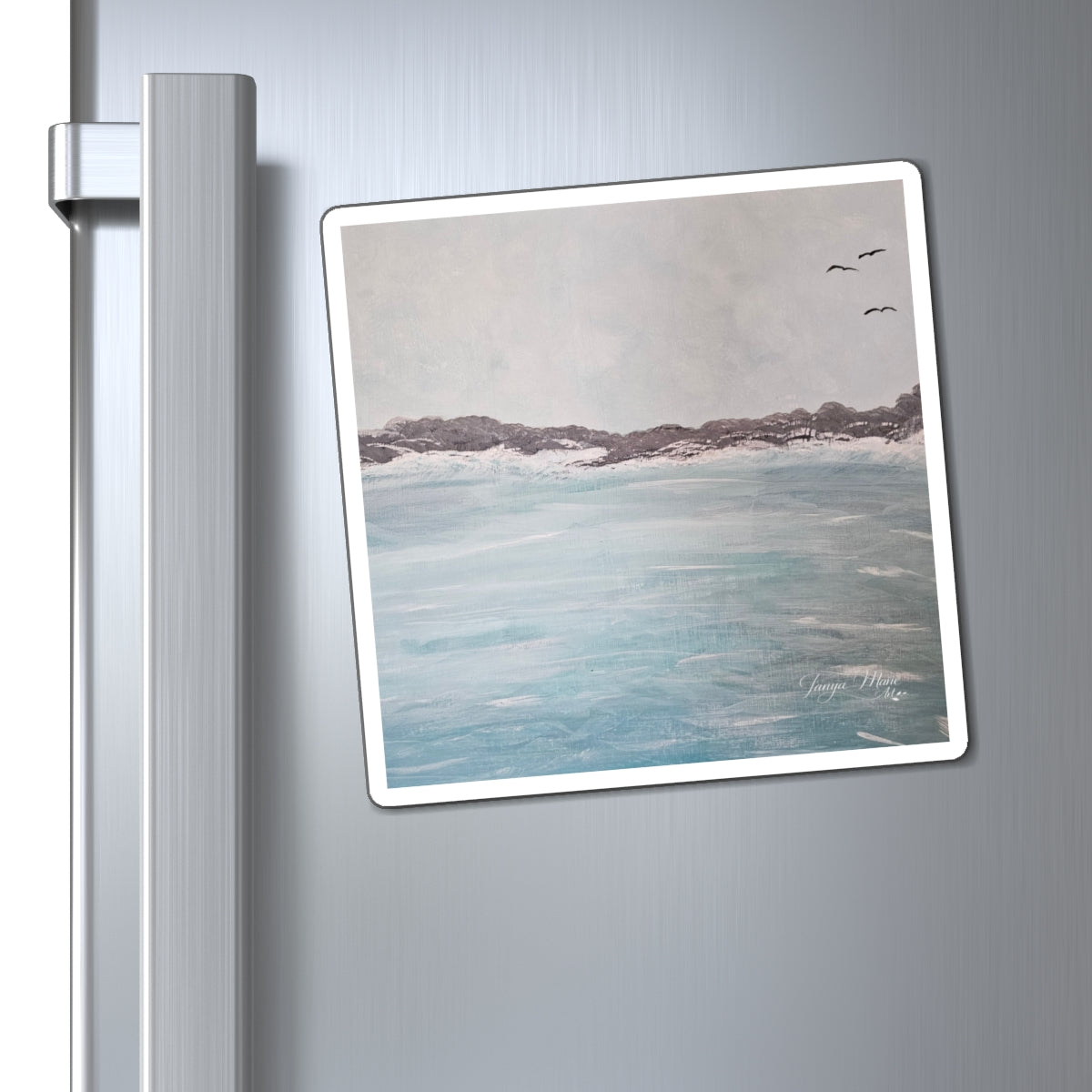 Ocean Breeze Magnet – Seascape Art Refrigerator Magnet