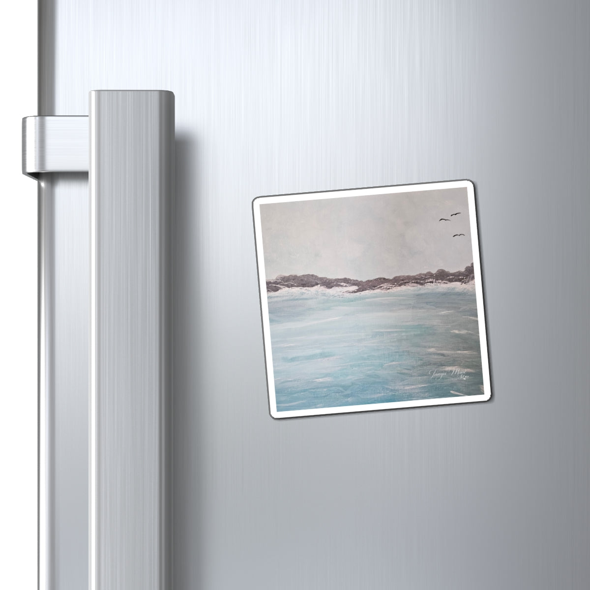 Ocean Breeze Magnet – Seascape Art Refrigerator Magnet