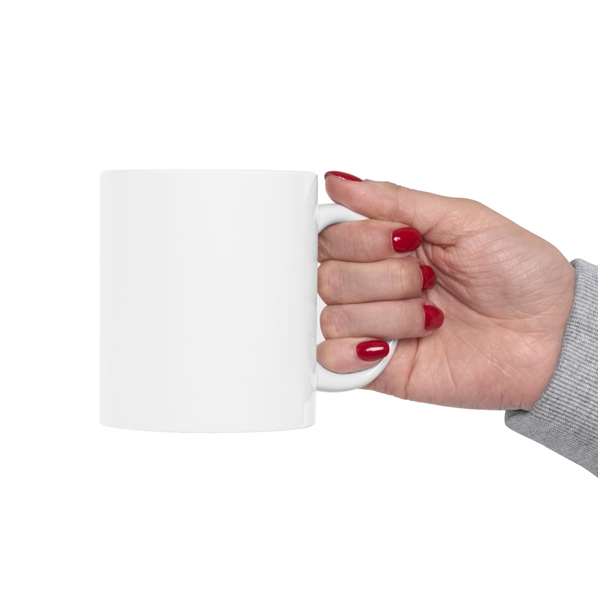 Forgotten Guitar Pencil Sketch Ceramic Mug — Vintage Guitar Coffee Mug (11oz)