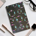 Bubbles - Spiral Journal -Acrylic Art