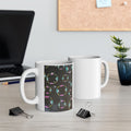 Acrylic Bubbles Ceramic Mug