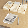 Vintage Windmill Fine Art Postcards — Rustic Farmhouse Scenic Greeting Cards