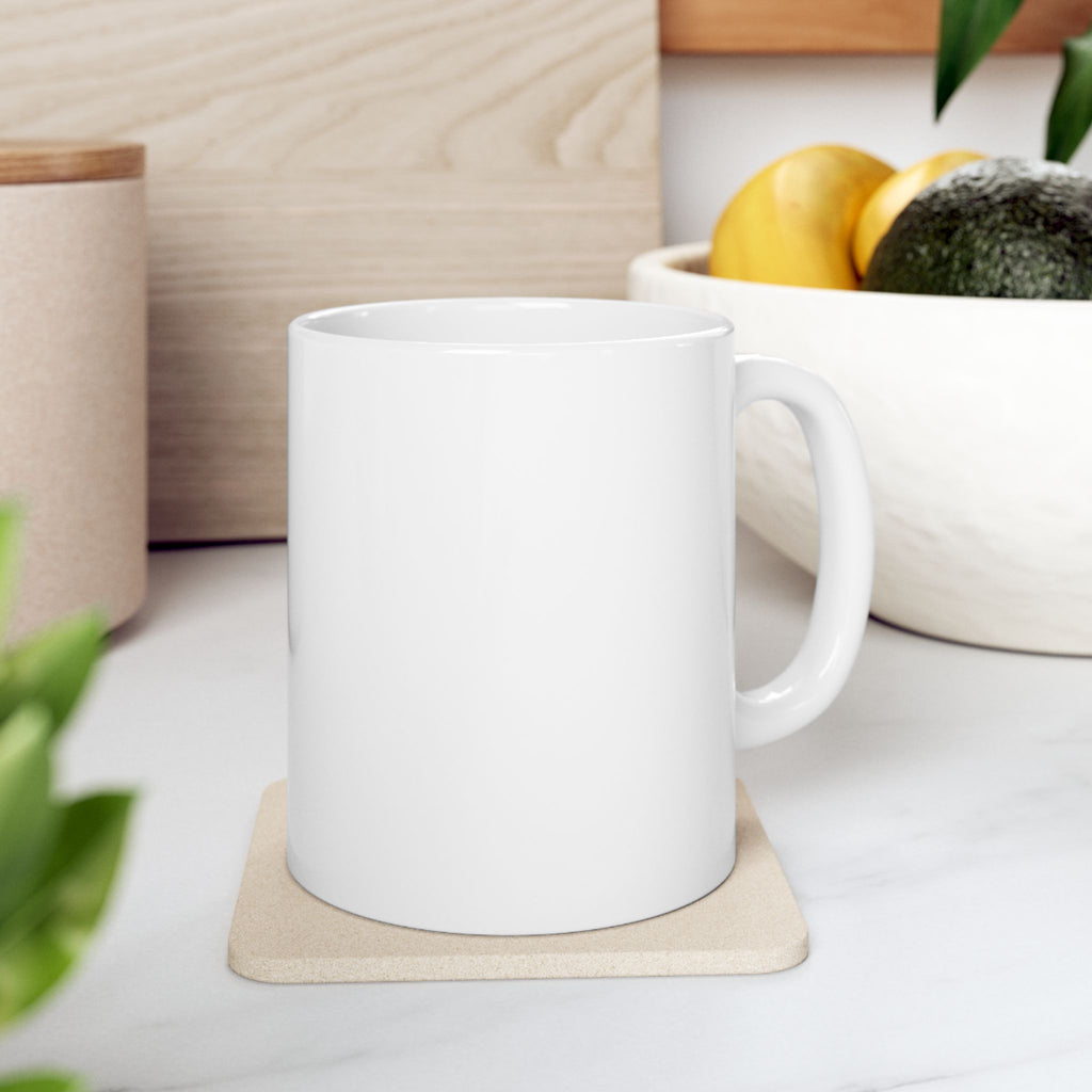 Forgotten Guitar Pencil Sketch Ceramic Mug — Vintage Guitar Coffee Mug (11oz)