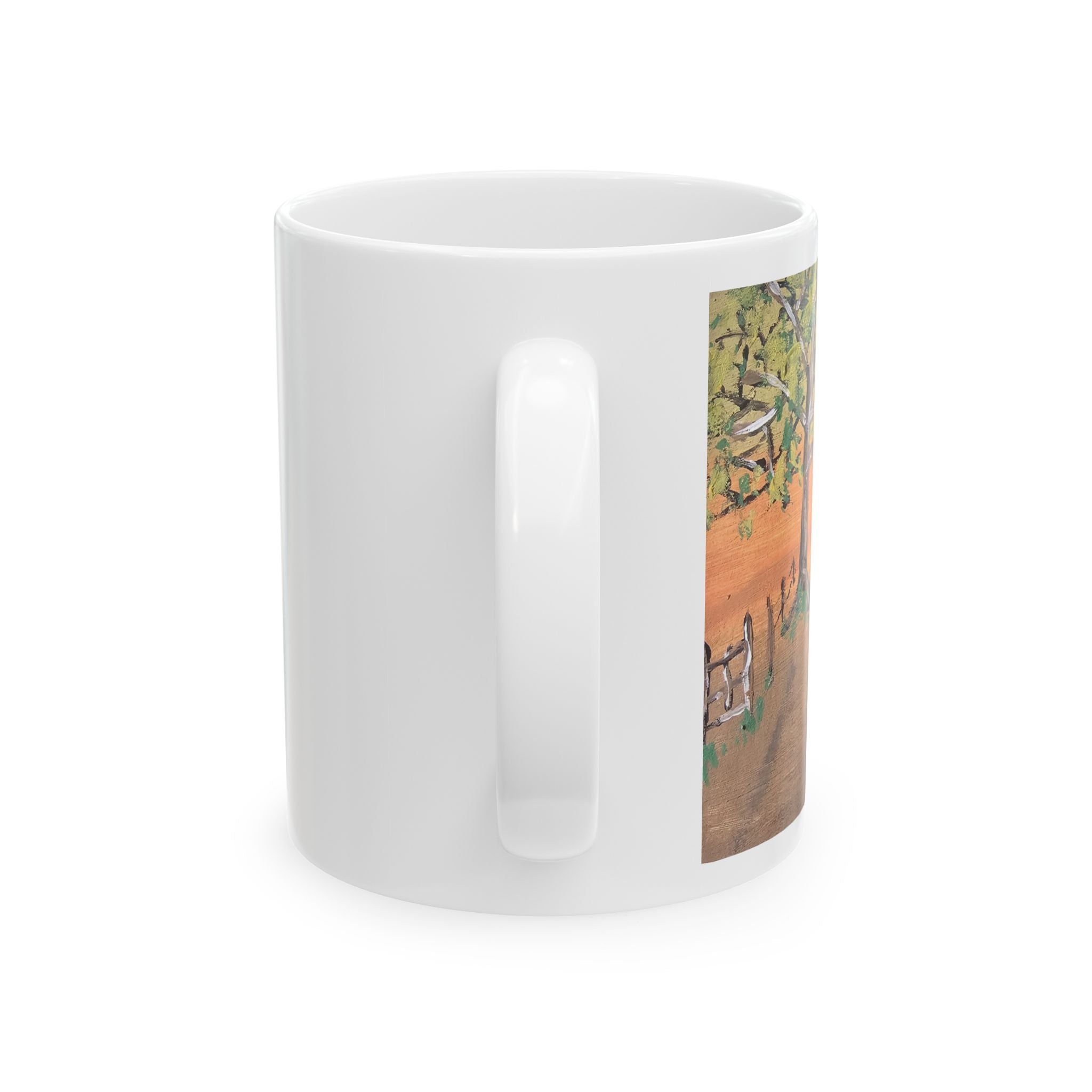 Country Sunset Ceramic Mug — Country Sunset Art Coffee Cup