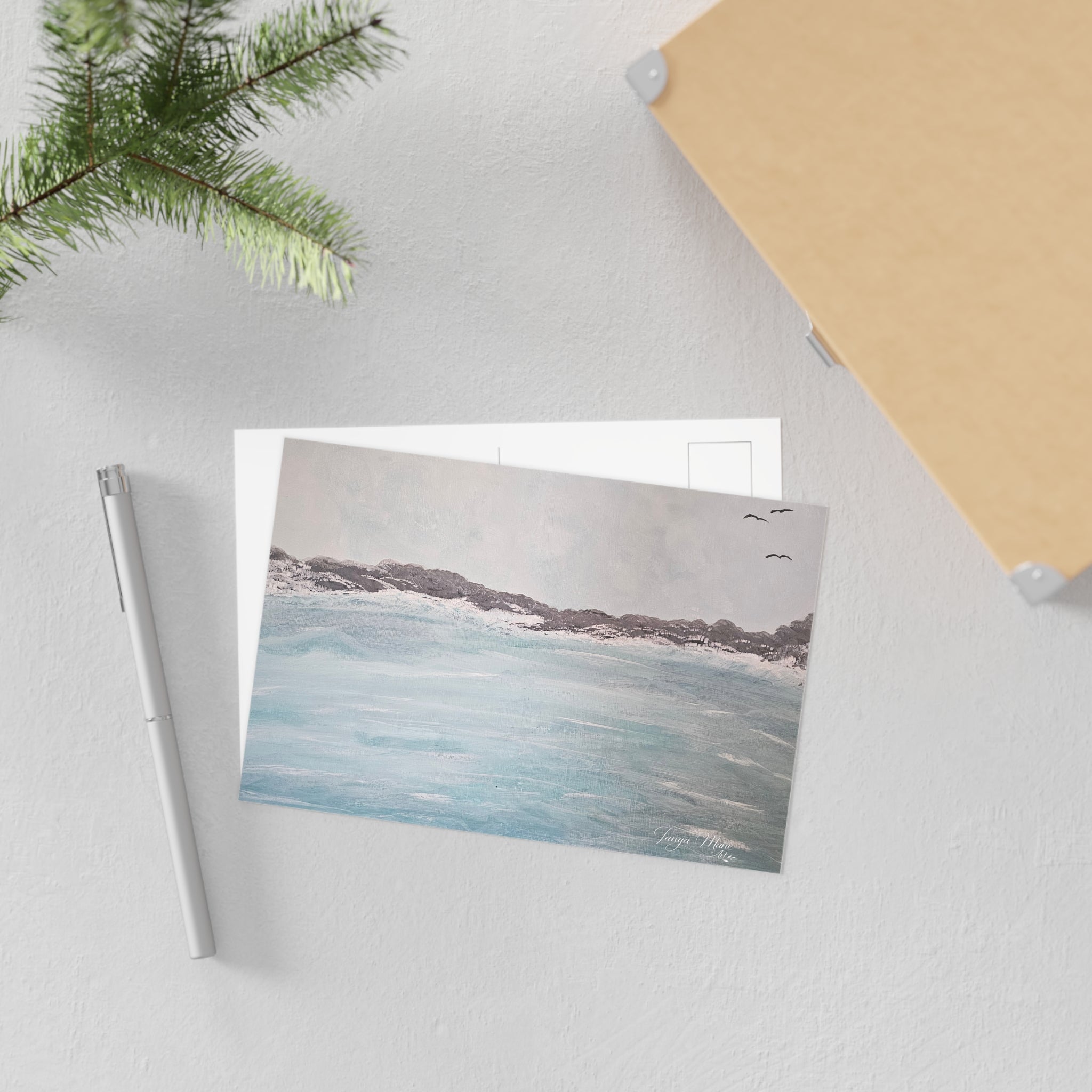 Seaside Serenity Postcards — Fine Art Ocean Prints (Set)