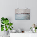 Seaside Calm Giclée Art Print – Soft Coastal Ocean Landscape