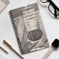 Acoustic Guitar Spiral Journal — Musician Sketchbook & Music Notebook