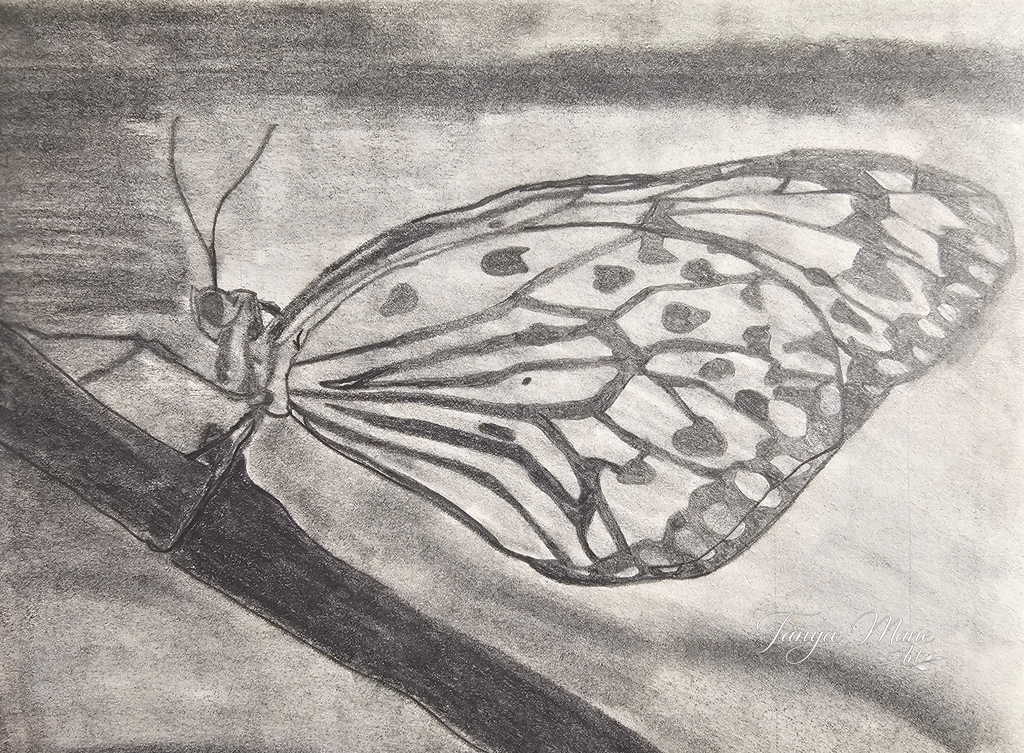 Butterfly Kisses - Digital Art Print Download